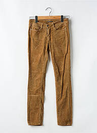 Pantalon slim elasticitate maro CIMARRON femeie