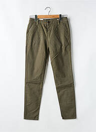Pantalon chino talie joasă talie joasă verde CIMARRON femeie