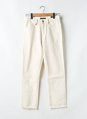 Blugi croială Mom bej F.A.M. femeie