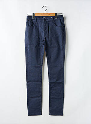 Pantalon slim albastru KY CREATION femeie