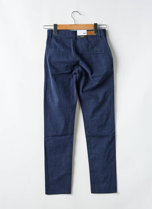 Pantalon chino albastru F.A.M. femeie