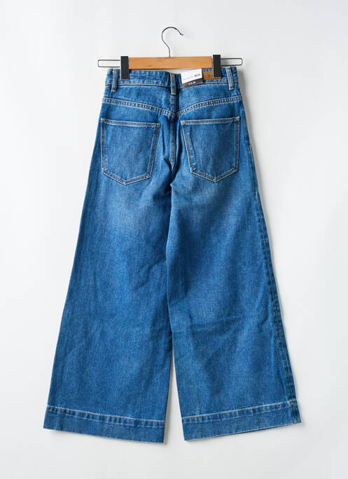 Blugi cu croială largă albastru F.A.M. femeie