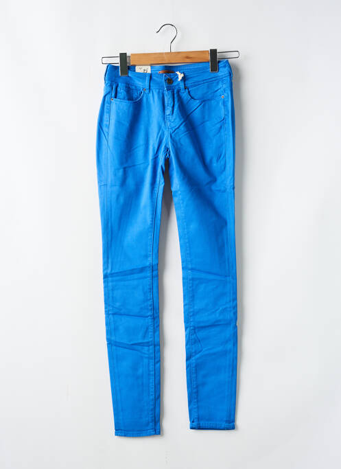 Pantalon slim albastru CIMARRON femeie