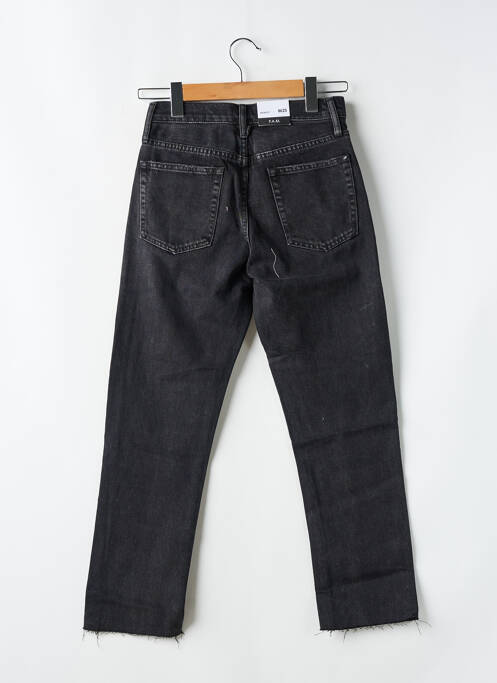 Blugi croială Mom negru F.A.M. femeie