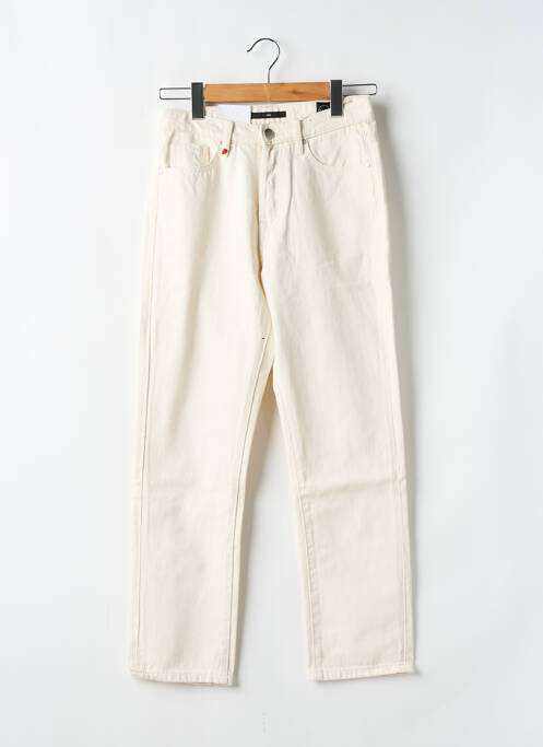 Blugi croială Mom bej F.A.M. femeie