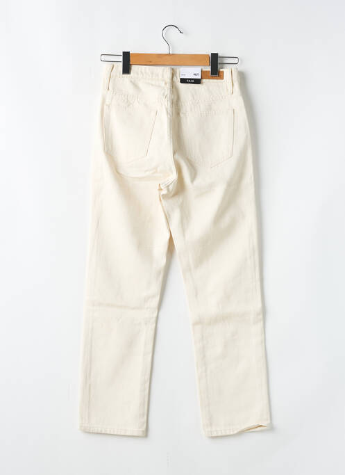 Blugi croială Mom bej F.A.M. femeie