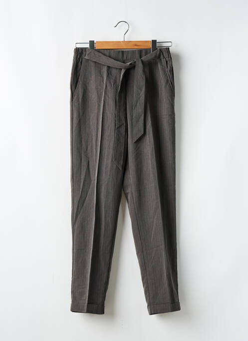 Pantalon chino gri GRACE & MILA femeie