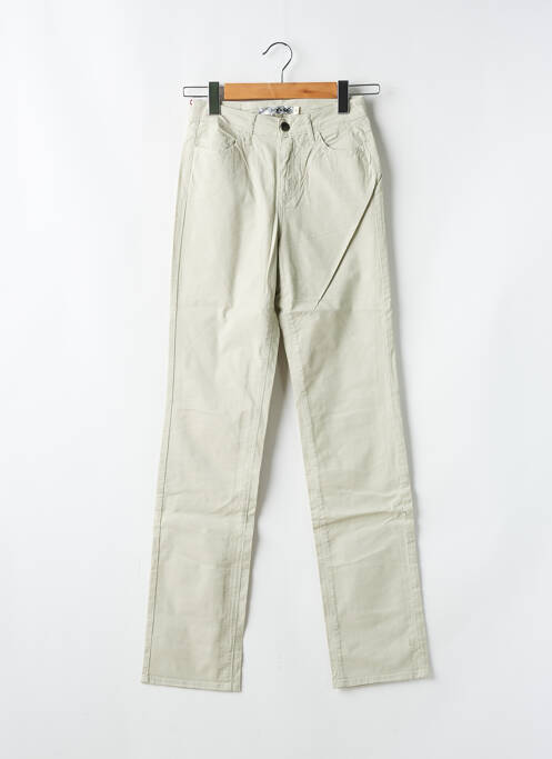 Pantalon drept bej KANOPE femeie