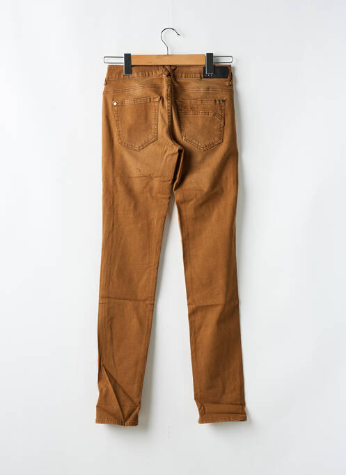 Blugi cu croială slim maro KANOPE femeie