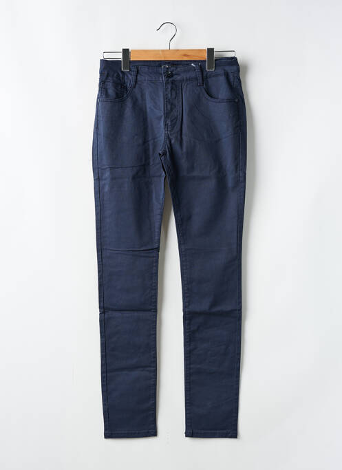 Pantalon slim albastru KY CREATION femeie