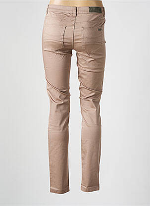 Pantalon slim talie joasă talie joasă maro LES P'TITES BOMBES femeie