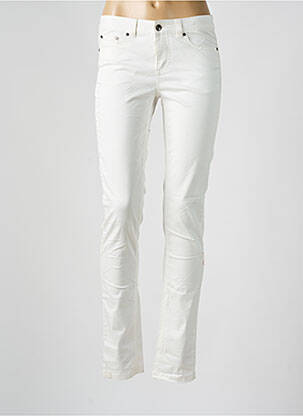 Pantalon slim alb LES P'TITES BOMBES femeie