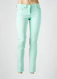 Pantalon 7/8 elasticitate talie joasă verde LES P'TITES BOMBES femme
