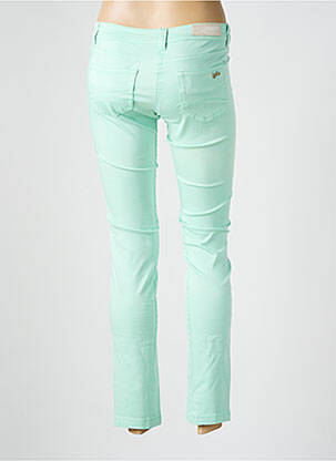 Pantalon 7/8 elasticitate talie joasă verde LES P'TITES BOMBES femeie