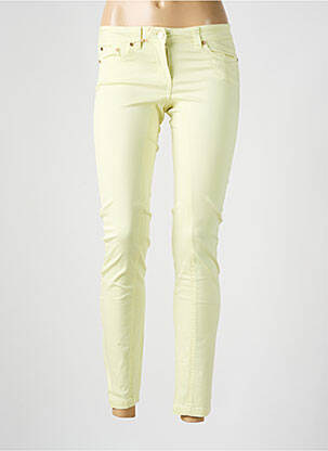 Pantalon 7/8 elasticitate talie joasă galben LES P'TITES BOMBES femeie