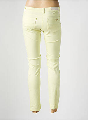 Pantalon 7/8 elasticitate talie joasă galben LES P'TITES BOMBES femeie