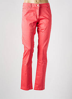 Pantalon 7/8 elasticitate talie joasă portocalie LES P'TITES BOMBES femeie