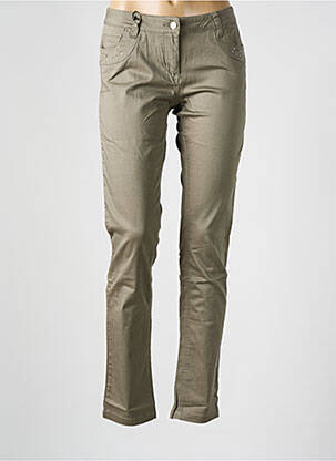 Pantalon slim talie joasă talie joasă gri LES P'TITES BOMBES femeie