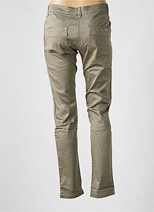Pantalon slim talie joasă talie joasă gri LES P'TITES BOMBES femeie