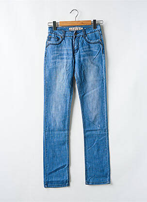 Blugi cu croială slim albastru ONADO femeie