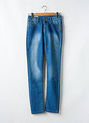 Blugi cu croială slim albastru ONADO femeie