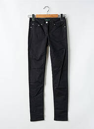 Pantalon slim talie joasă talie joasă negru LES P'TITES BOMBES femme