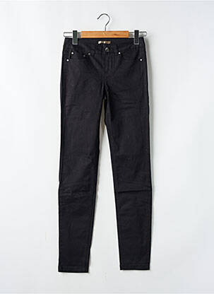 Pantalon slim talie joasă talie joasă negru LES P'TITES BOMBES femeie