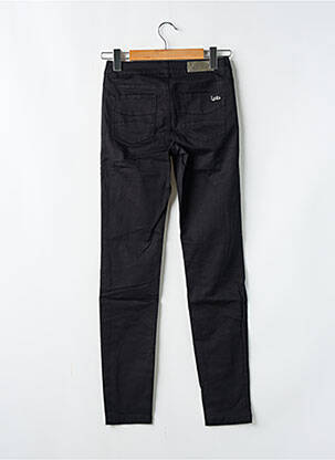 Pantalon slim talie joasă talie joasă negru LES P'TITES BOMBES femeie