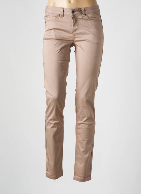 Pantalon slim maro LES P'TITES BOMBES femeie