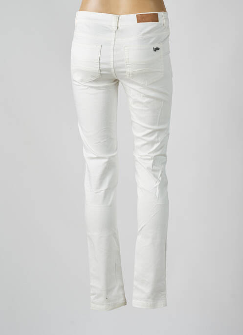 Pantalon slim alb LES P'TITES BOMBES femeie