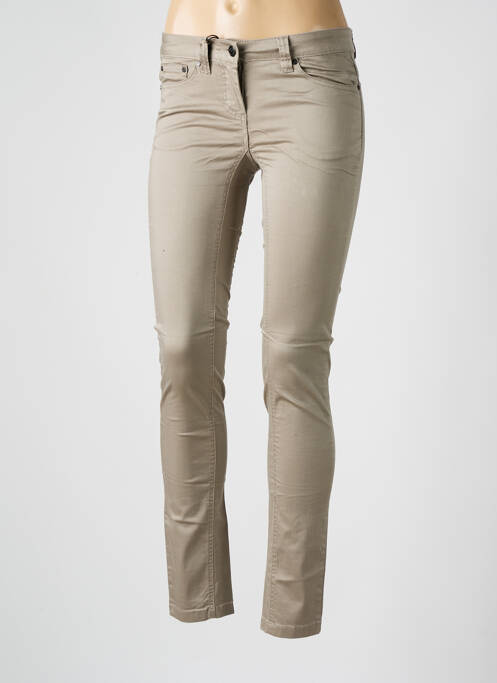 Pantalon slim maro LES P'TITES BOMBES femeie