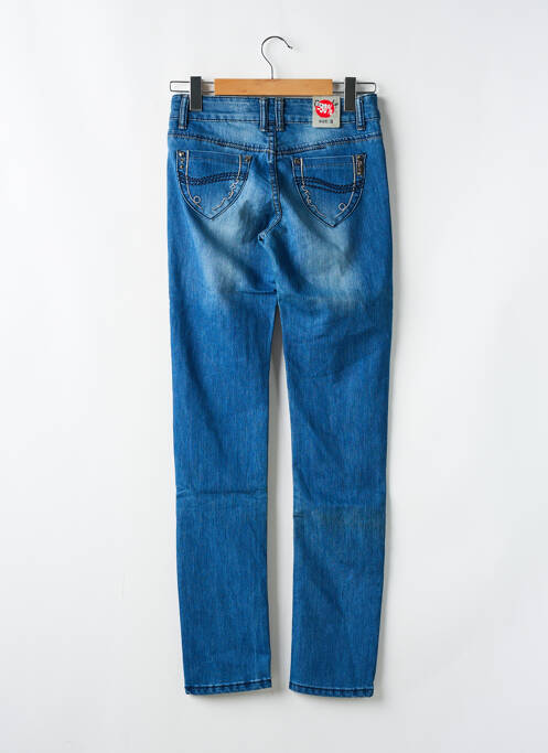 Blugi cu croială slim talie joasă talie joasă albastru ONADO femme