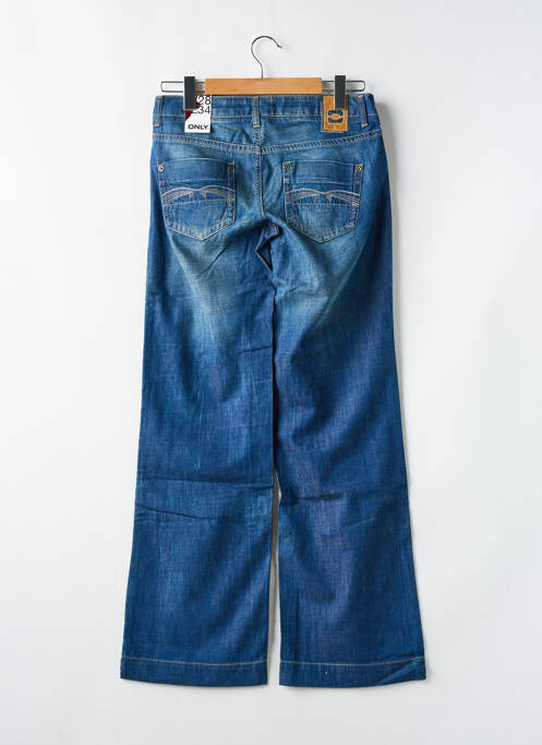 Blugi cu croială evazată albastru ONLY femeie