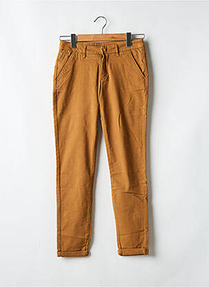 Pantalon chino maro deschis REIKO femeie