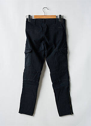 Pantalon cargo subțire talie joasă negru SCHOOL RAG femeie