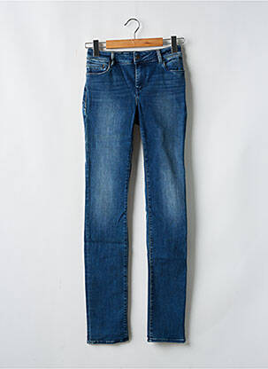 Blugi cu croială slim albastru SCHOOL RAG femeie