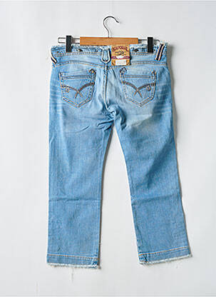 Pantalon trei sferturi croială dreaptă mărime normală albastru KAPORAL femeie
