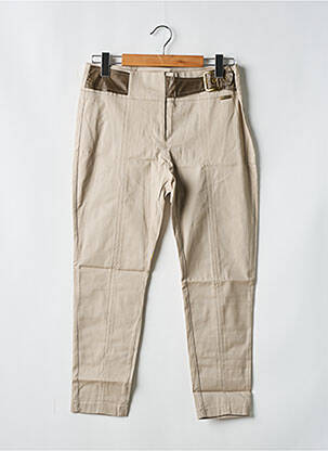 Pantalon trei sferturi maro MISS MISS BY VALENTINA femeie