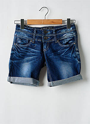 Șort țesătură denim mărime normală albastru KELLY BELL femeie