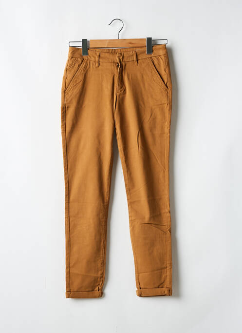 Pantalon chino maro deschis REIKO femeie