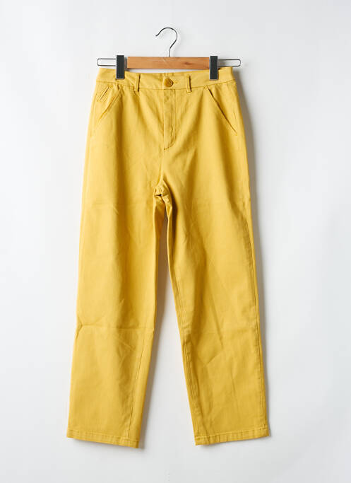 Pantalon chino galben REIKO femeie