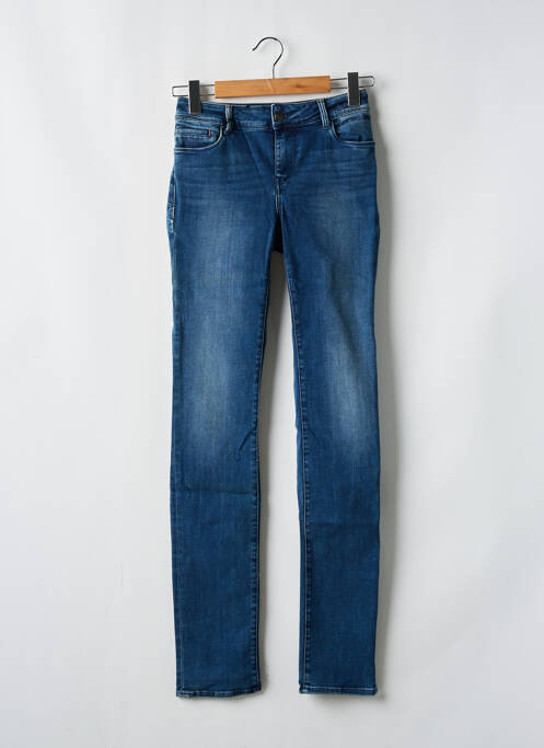 Blugi cu croială slim albastru SCHOOL RAG femeie