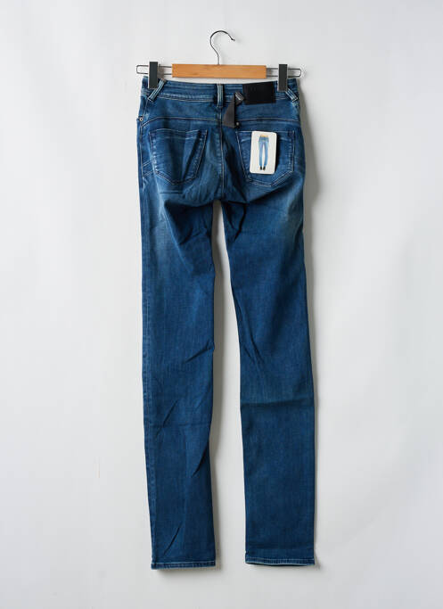 Blugi cu croială slim albastru SCHOOL RAG femeie