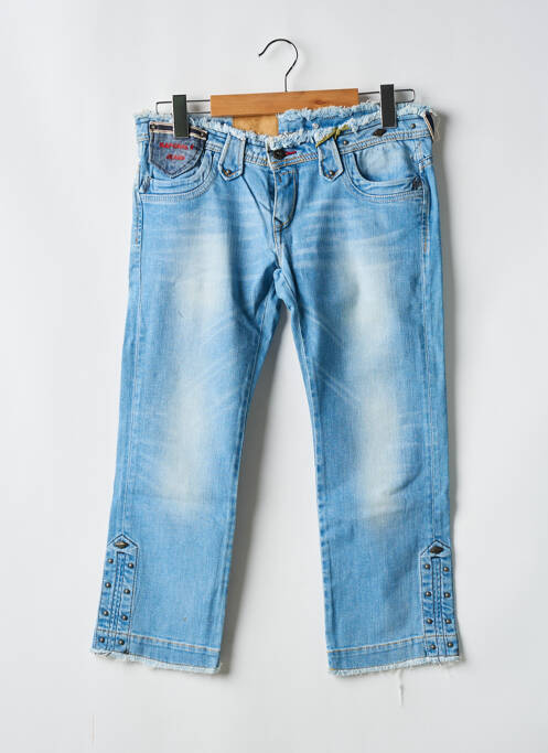 Pantalon trei sferturi albastru KAPORAL femeie