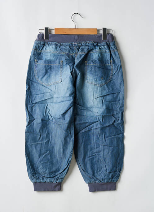 Pantalon trei sferturi albastru MISS CHIC femeie