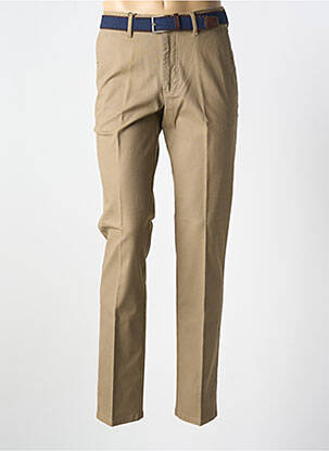Pantalon chino elasticitate mărime normală maro LCDN bărbat