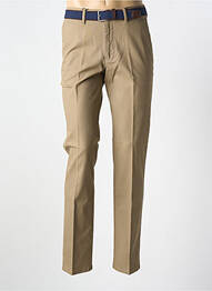 Pantalon chino elasticitate mărime normală maro LCDN homme