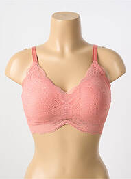 Sutien fără armatură top sutien modelat roz TRIUMPH femme