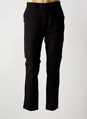 Pantalon drept croială dreaptă negru LA CIBLE ROUGE bărbat