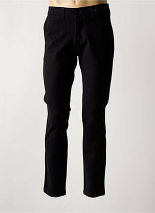 Pantalon drept croială dreaptă negru LA CIBLE ROUGE bărbat